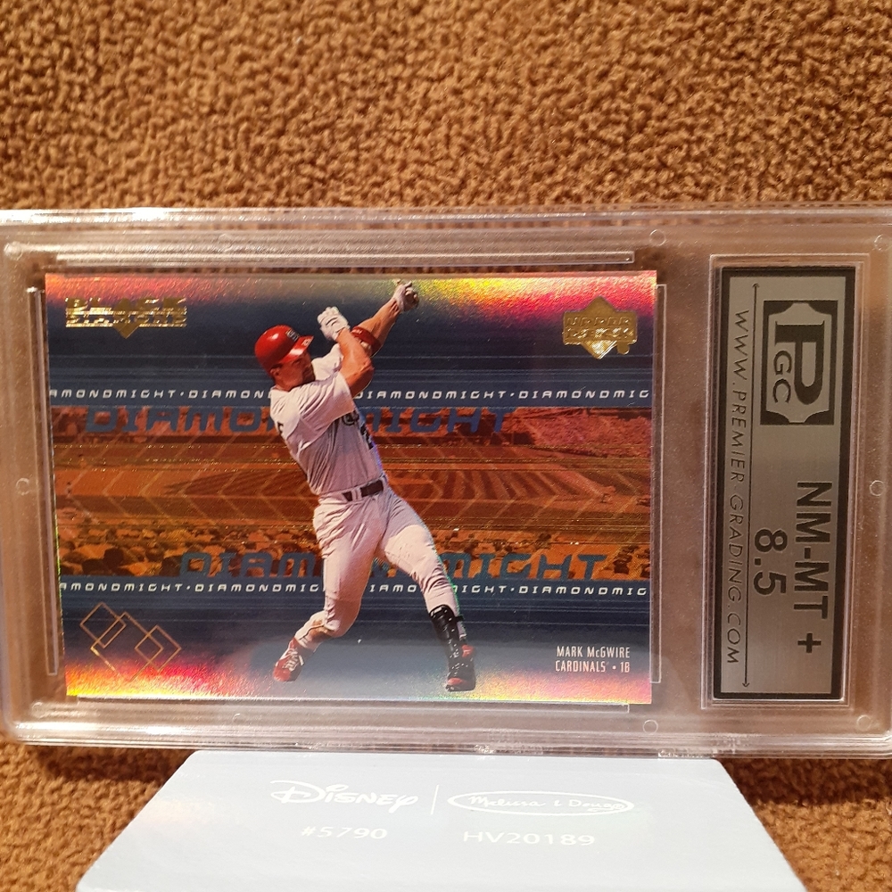 Mark McGwire Black Diamond Baseball Card